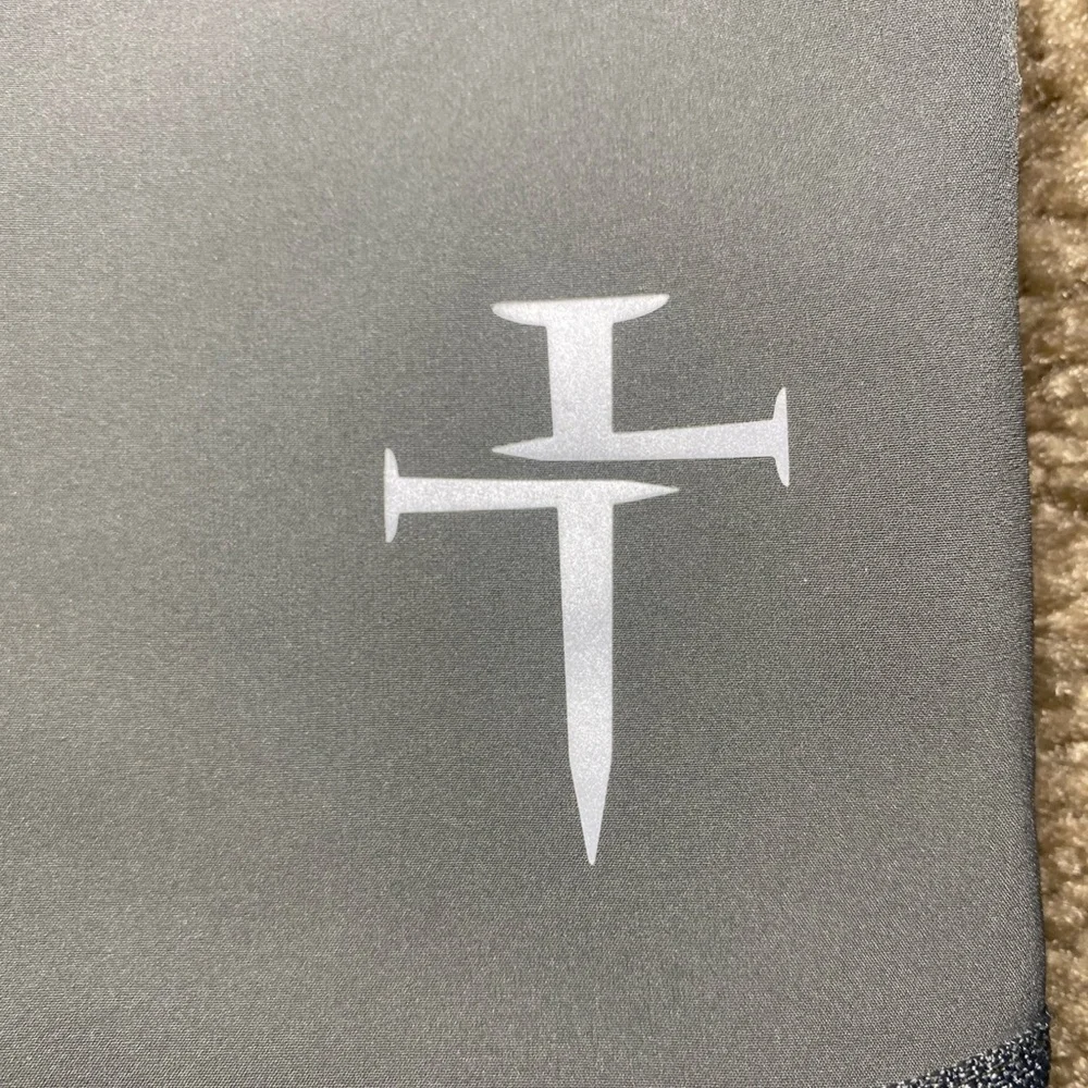 Three Nails Women’s Gray Athletic Nylon Spandex Jogger Pants - Size Small - Picture 2 of 6